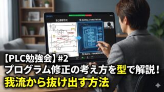 【PLC勉強会】#2プログラム修正の考え方を型で解説！我流から抜け出す方法
