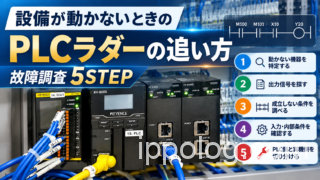 設備が動かないときのPLCラダーの追い方｜故障調査5STEP